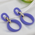 Klein blue earrings Korean version of geometric pendant earringspicture32