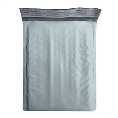 Simple Grey Packaging Bubble Film Self-Adhesive Packaging Bubble Bag