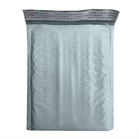 Simple Grey Packaging Bubble Film Self-Adhesive Packaging Bubble Bag's discount tags