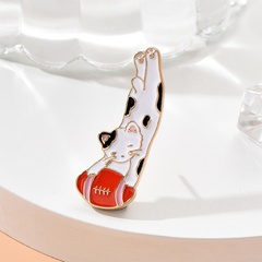 Funny Kitty Brooch Female Cute Japanese Style Anime Brooch Ins Trendy Personalized Decorations
