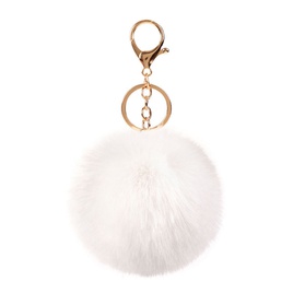 Fashion Artificial RabbitFur Ball Pendant Key Chain Pendantpicture53