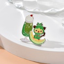 Neue japanische und koreanische weiche se kleine Monster kreative Cartoon Brosche Mdchen Kleidung Accessoires ins Trendpicture6