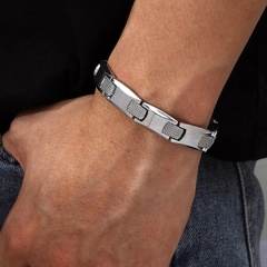 Men's Fashion Ornament Stainless Steel Bracelet