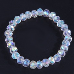 Mode Einfache Farbe Unregelmäßigen Kristall Perlen Armband