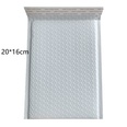 White Composite Pearlescent Film Thickened Bubble Bag Cloth Bagpicture11