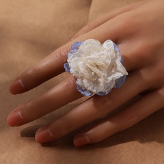 Mode Niedlichen Frische Kreative Spitze Blume Tuch Ring