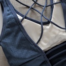 Mode frauen Kurze Auen Tragen Brust Pad Yoga Sport Schlinge Westepicture8
