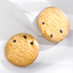 2-Piece Set Simulation Cookies Side Clip Hairpin Hairpin Oreo Food Side Clip Cute Girl Funny Funny Hair Accessories