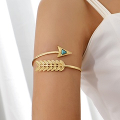 European and American Jewelry Alloy Arrow Open-Ended Bracelet Trend Exaggerated Bracelet Accessory Simple Armband
