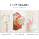 Nette Silikon Stress Relief Ball Keychain Squeeze Ball Anhngerpicture9