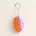 Kreative Nette Bunte Rugby Silikon Stress Relief Squeeze Ball Keychain Spielzeugpicture12