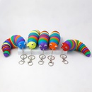 Kreative Nette Kunststoff Caterpillar Keychain kinder Stress Relief Spielzeugpicture11