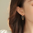 Leichter Luxus ins Pendler 925 silberne Nadel Ohrringe 2022 Kupfer beschichtetes Gold neue einfache Ohrringepicture10