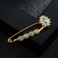 Copper Micro Inlaid Zircon Flower Brooch Pin Corsage Womens Clothing Accessoriespicture13