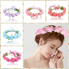 New Festival Scenic Ornament Seaside Holiday Fabric Hair Band Artificial Flower Ribbon Children Garland