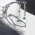 Koreanische frische Mori transparente Kristall perlen Schlsselbein kette Nischen Design Sinn Stein Halskette das gleiche Armband 614picture13