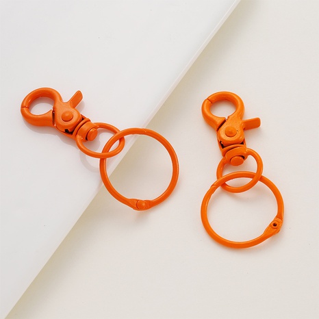 DIY adornos accesorios pintura de Color llavero bolsas colgantes clave's discount tags