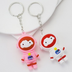 Creative PVC Animal Doll Keychain Schoolbag Key Cute Cartoon Pendant Student Jewelry Wholesale