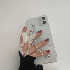 Iphone11 Chain Butterfly Shaped Mobile Phone Shell for iPhone Soft Case