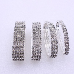 Fashion New Style Bridal jewelry Rhinestone alloy wide Bracelet 