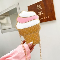 Fashion New 2022 Summer Ice Cream Shape Chain Messenger Bag