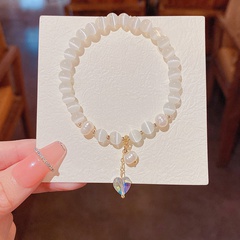 Opal Armband Mädchen Einstellbare Kristall Licht Luxus Anhänger Hand Schmuck