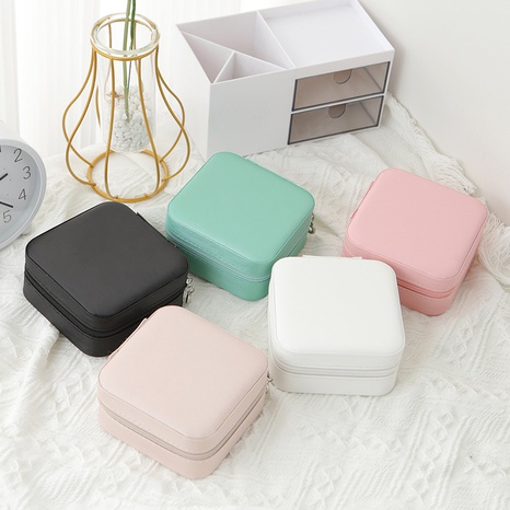 Simple Creative Small Portable Storage Jewelry Box Accessories Storage Ear Stud Earring's discount tags