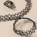 Sexy Hollow Lace Adjustable Stretch Necklace Ring Bracelet Setpicture6