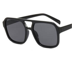 Retro Geometric Resin Polygon Full Frame Womens Sunglassespicture12