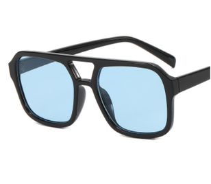 Retro Geometric Resin Polygon Full Frame Womens Sunglassespicture13