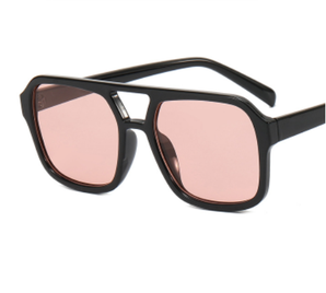 Retro Geometric Resin Polygon Full Frame Womens Sunglassespicture15