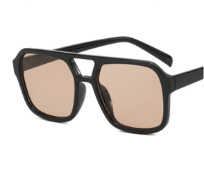 Retro Geometric Resin Polygon Full Frame Womens Sunglassespicture16