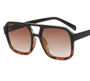 Retro Geometric Resin Polygon Full Frame Womens Sunglassespicture18