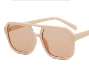 Retro Geometric Resin Polygon Full Frame Womens Sunglassespicture20