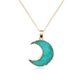 Womens Moon Sexual simplicity imitation of natural stone moon Necklaces GO190430120020picture11