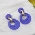 Klein blue earrings Korean version of geometric pendant earringspicture14