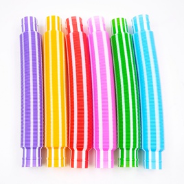 korean new colorful stretch plastic pipe telescopic bellows vent toypicture19