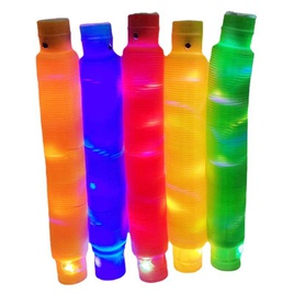 korean new colorful stretch plastic pipe telescopic bellows vent toypicture26