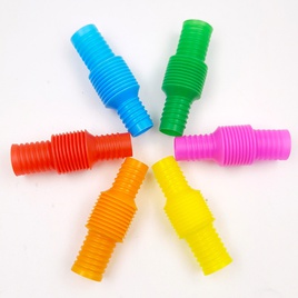 korean new colorful stretch plastic pipe telescopic bellows vent toypicture15