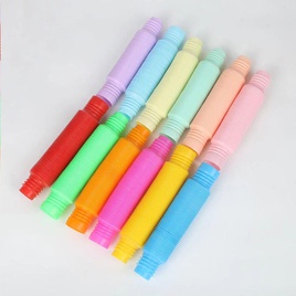 korean new colorful stretch plastic pipe telescopic bellows vent toypicture16