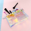 Mode Neue Transparente Kosmetische Laser Transparent Bleistift Fall Hand Taschepicture6