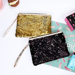 Fashion New Envelope Clutch Mermaid Sequin Cosmetic Bag Wholesale