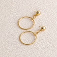Yida Europe and America Cross Border New Fashion Simple Style Earrings Geometric Element Circle Metal Earrings Womens Jewelrypicture9