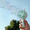 MiniLfter Handheld Grohandel Stand Kinder Cartoon Bubble Fan Fun Mini elektrische Bubble Machinepicture8