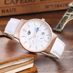 Irregular Trend Fashion Calendar Versatile Unisex Casual Quartz Watch