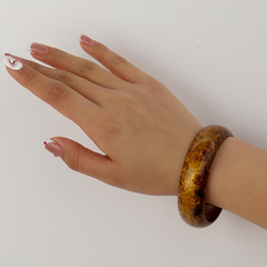 Neues Goldfaden-Seeweiden-Armband Goldfaden-glänzendes Persönlichkeits-Armband-einfacher übertriebener Armband-Schmuck