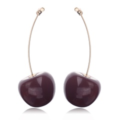 Sweet and cute cherry earrings