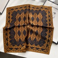 New stitching color matching lattice full printed silk mulberry silk 53cm square scarfpicture30