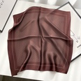 New stitching color matching lattice full printed silk mulberry silk 53cm square scarfpicture33