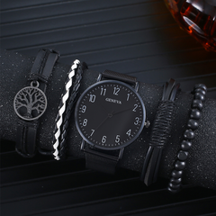 Digital Casual Versatile Trend Solid Color Simple Business Casual Quartz Watch
